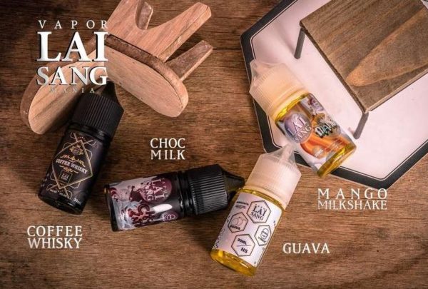 【賴桑LAI SANG 系列】小煙油 30ml 大煙油 60ML - 咖啡威士忌、巧克力牛奶、芒果奶昔