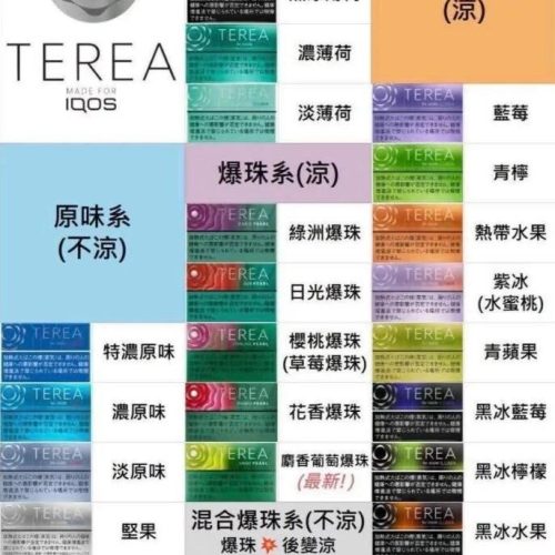 【日版 TEREA 加熱菸】 IQOS ILUMA系列專用 日T