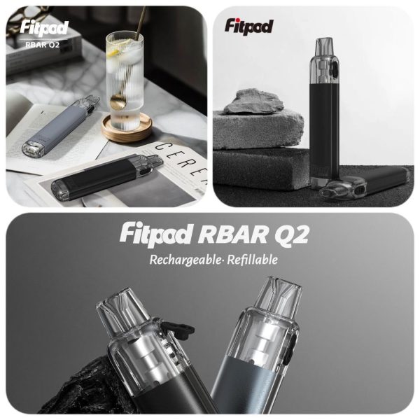【FITPOD RBAR Q2】 拋棄式一次性注油主機 | 可重複注油 | 懶人神器 用完即丟 !