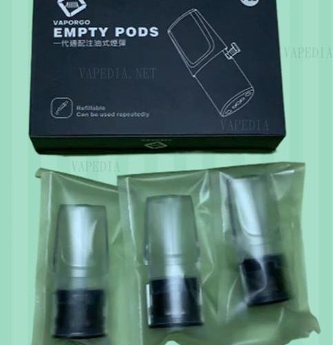 EMPTY PODS 空倉【一代空倉】1盒3入 / 自注油 / 可重複使用 / 可通用
