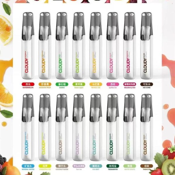 【CLOUDY陶瓷一次性主機】陶瓷芯8ml  口味任選 買十隻贈一隻